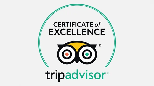 Tripadvisor Certificate of Excellence