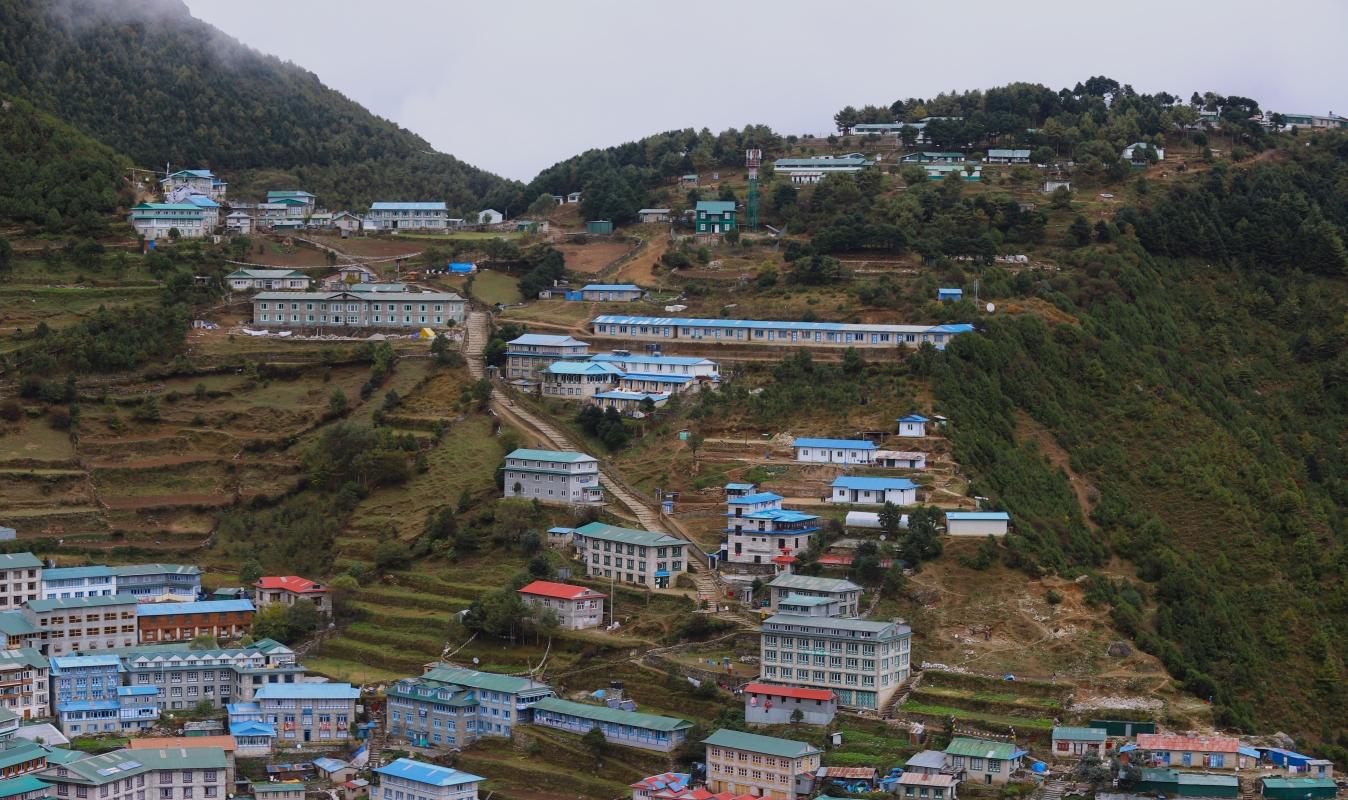 Trek Monjo / Namche Bazaar (3446 m.) – approx. 5 to 6 hrs walk.