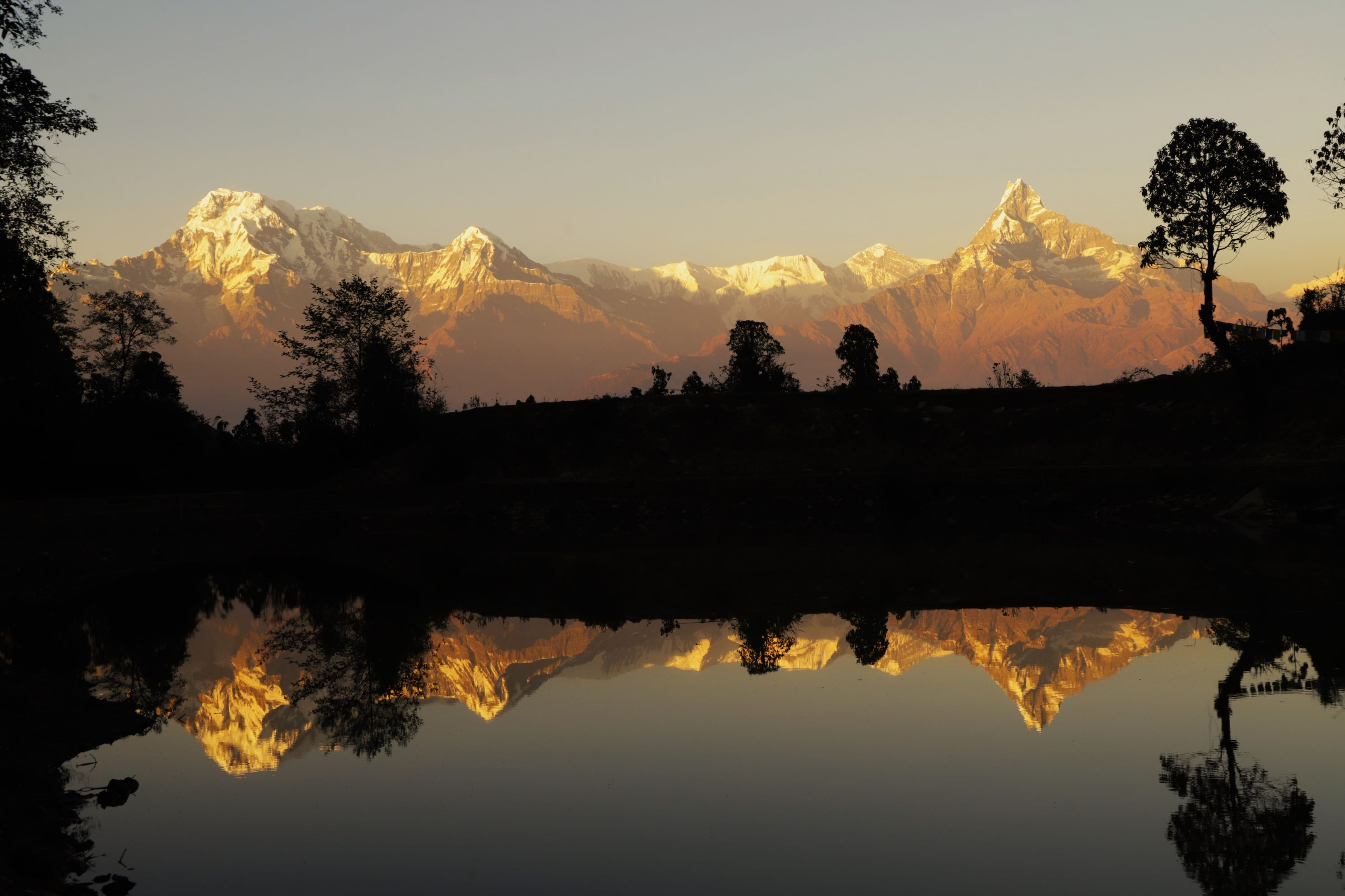 Reflection of Annapurna