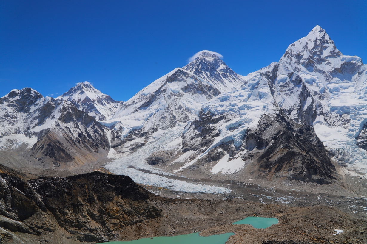 Trek Gorakshep / Kalapatthar (5545 m.) / Pheriche (4240m) approx 7 hrs walk.