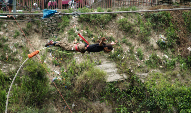 Bungee Jumping in Kathmandu Nepal